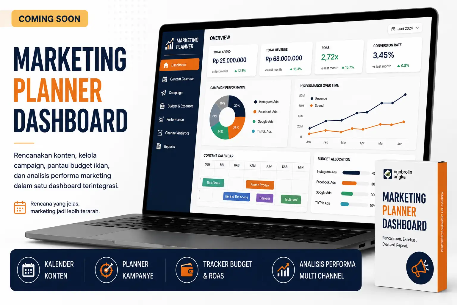 Marketing Planner Dashboard